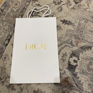 dior shopping bag